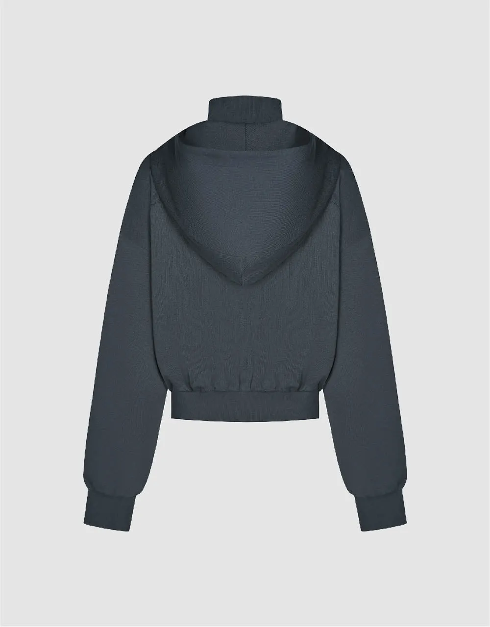 Zipper Front Hooded Knitted Jacket sold by Urban Revivo product image thumbnail 5