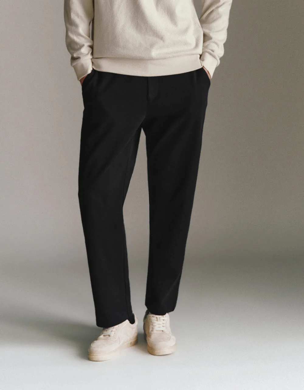 Knitted Carrot Fit Pants sold by Urban Revivo product image thumbnail 2