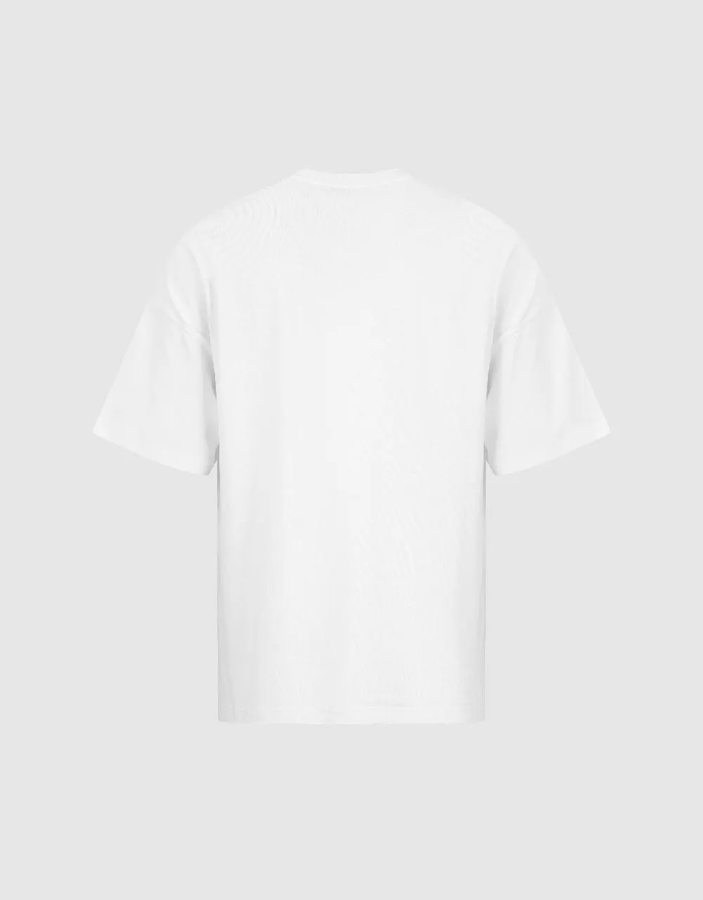 Crew Neck Straight T-Shirt sold by Urban Revivo product image thumbnail 5