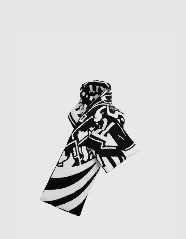 Printed Knitted Scarf sold by Urban Revivo