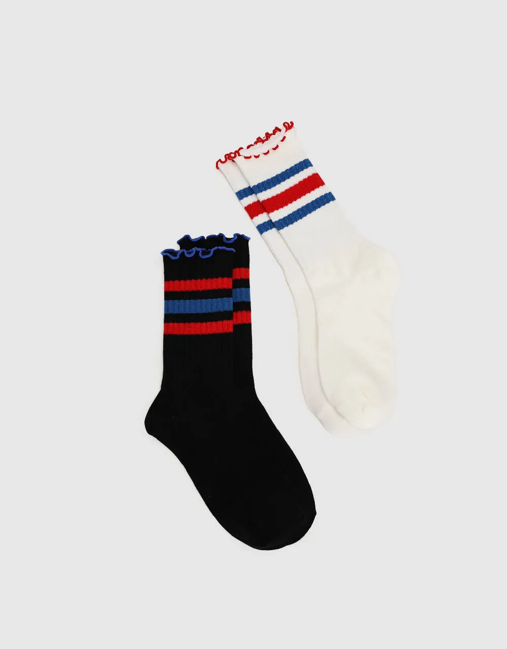 Frill Trim Mid-Length Socks sold by Urban Revivo product image thumbnail 2