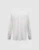 V-Neck Straight Blouse sold by Urban Revivo
