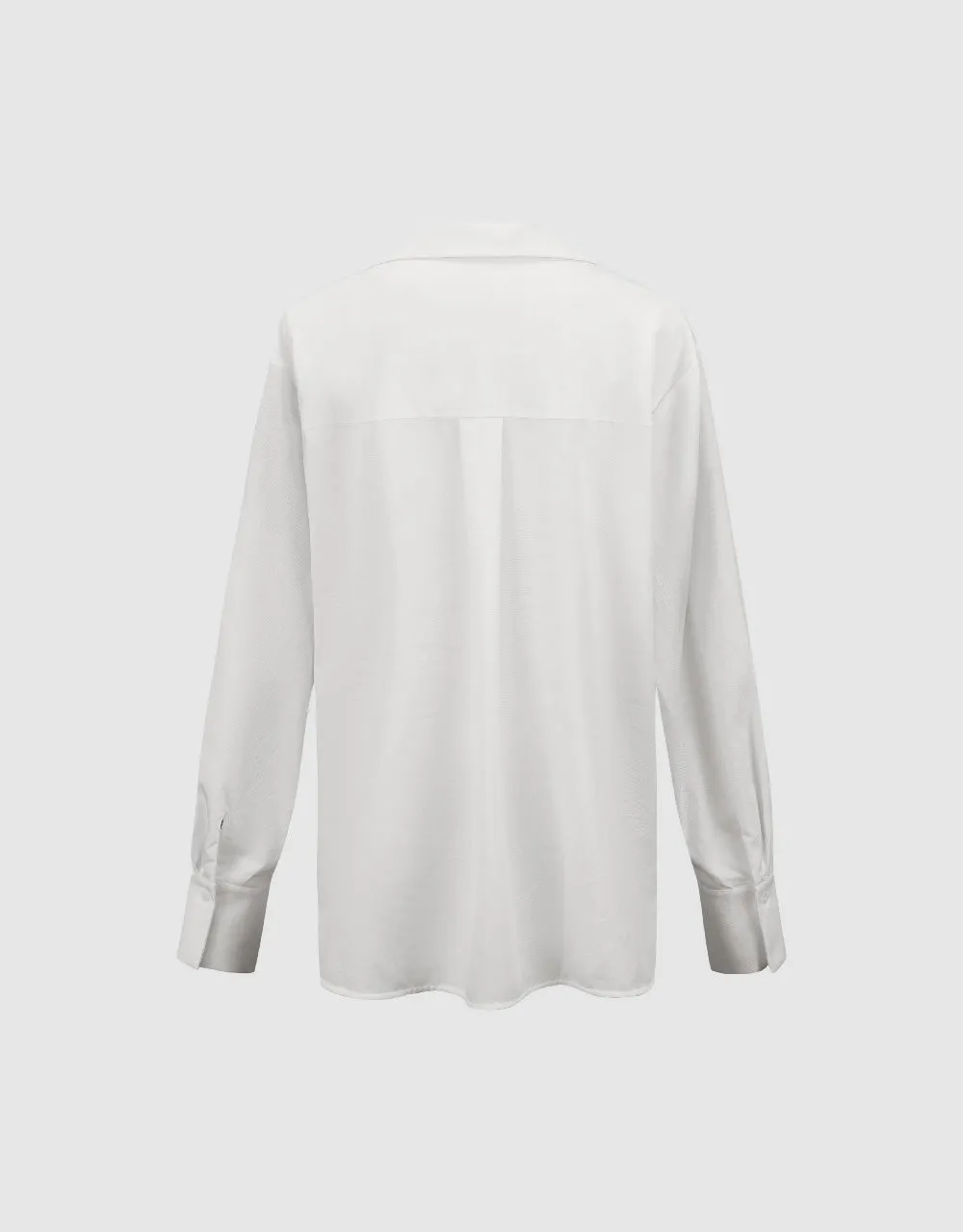 V-Neck Straight Blouse sold by Urban Revivo product image thumbnail 5