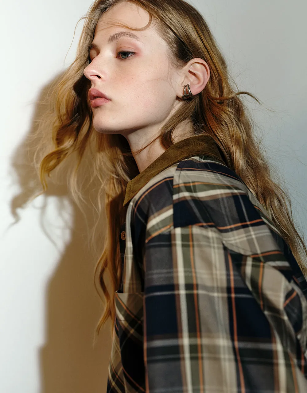 Plaid A-Line Shirt sold by Urban Revivo product image thumbnail 5