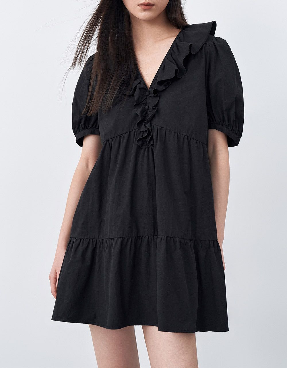 Ruffled Tiered Dress sold by Urban Revivo product image thumbnail 2