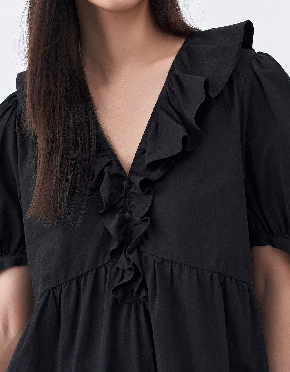 Ruffled Tiered Dress sold by Urban Revivo product image thumbnail 3
