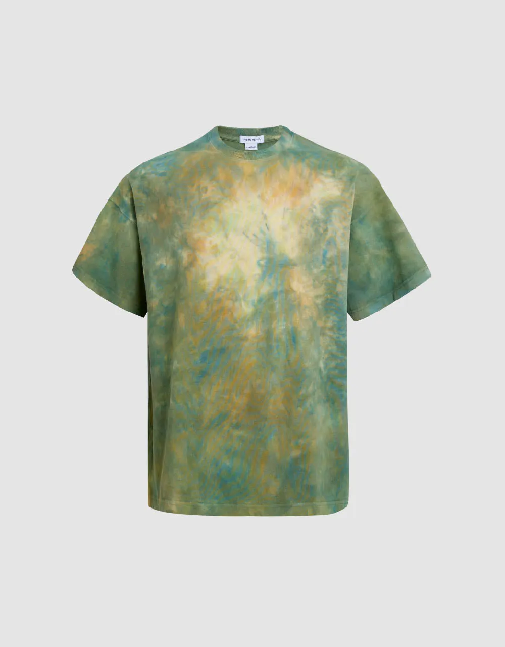 Printed Crew Neck Loose T-Shirt sold by Urban Revivo