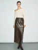 One Shoulder Skinny Knitted T-Shirt sold by Urban Revivo