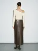 One Shoulder Skinny Knitted T-Shirt sold by Urban Revivo