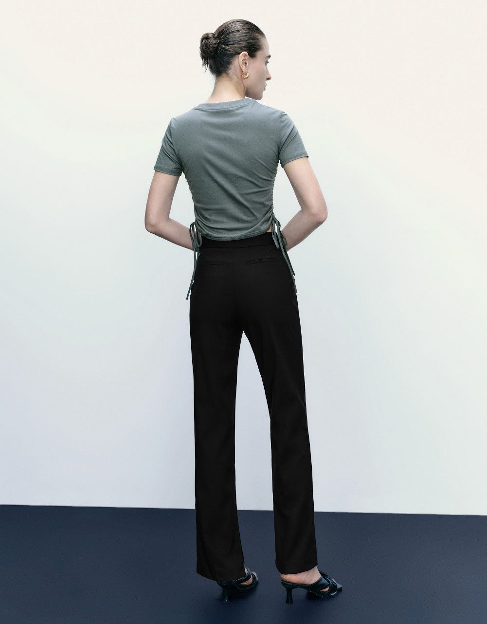 Tailored Straight Pants sold by Urban Revivo product image thumbnail 5