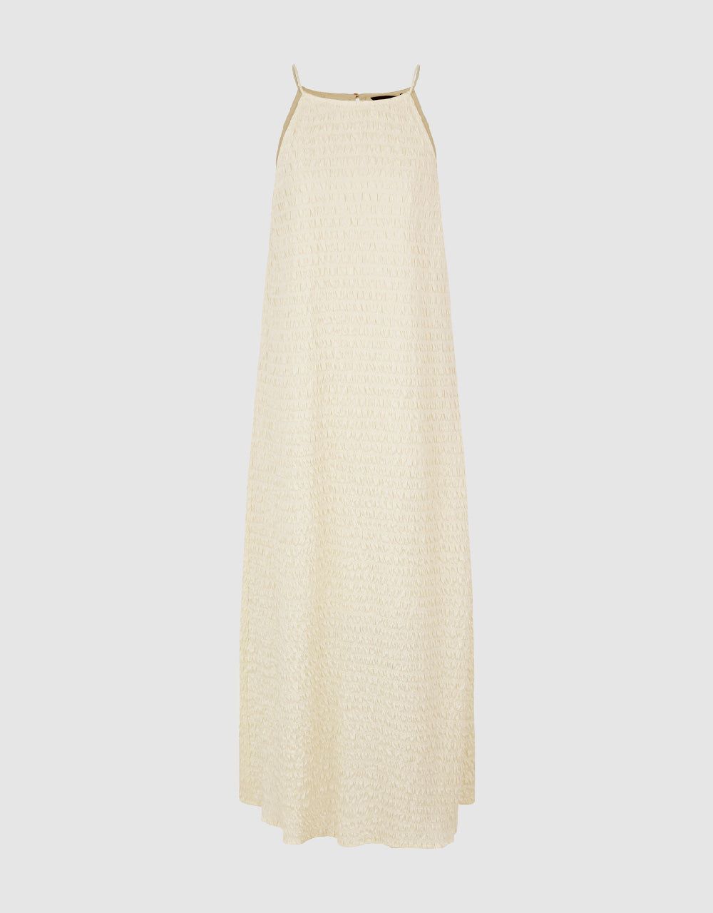 Textured Halter Neck A-Line Dress sold by Urban Revivo product image thumbnail 2