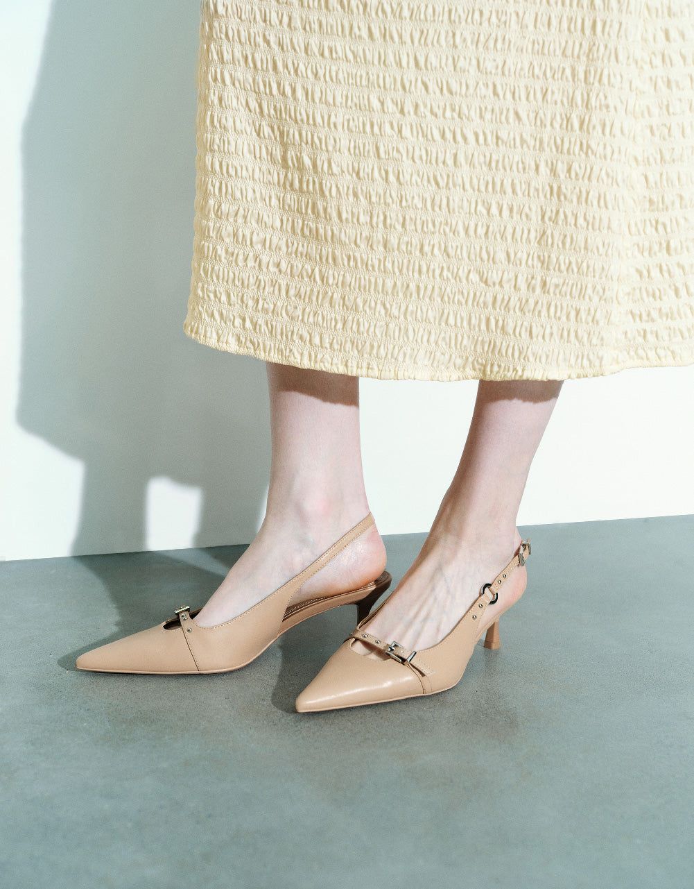 Textured Halter Neck A-Line Dress sold by Urban Revivo product image thumbnail 5