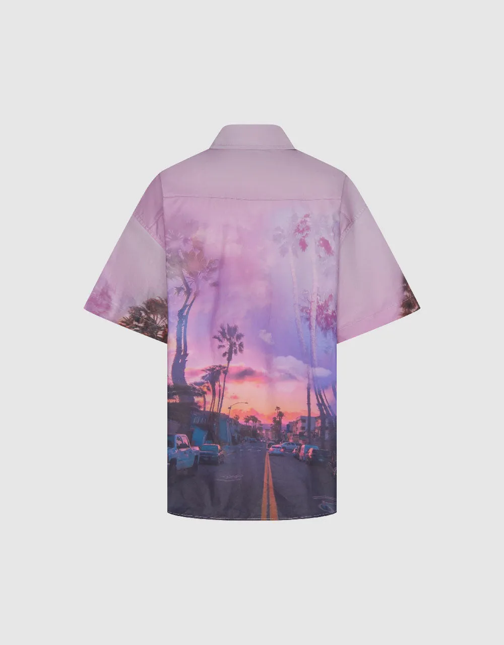 Printed Button Up Straight Shirt sold by Urban Revivo product image thumbnail 5