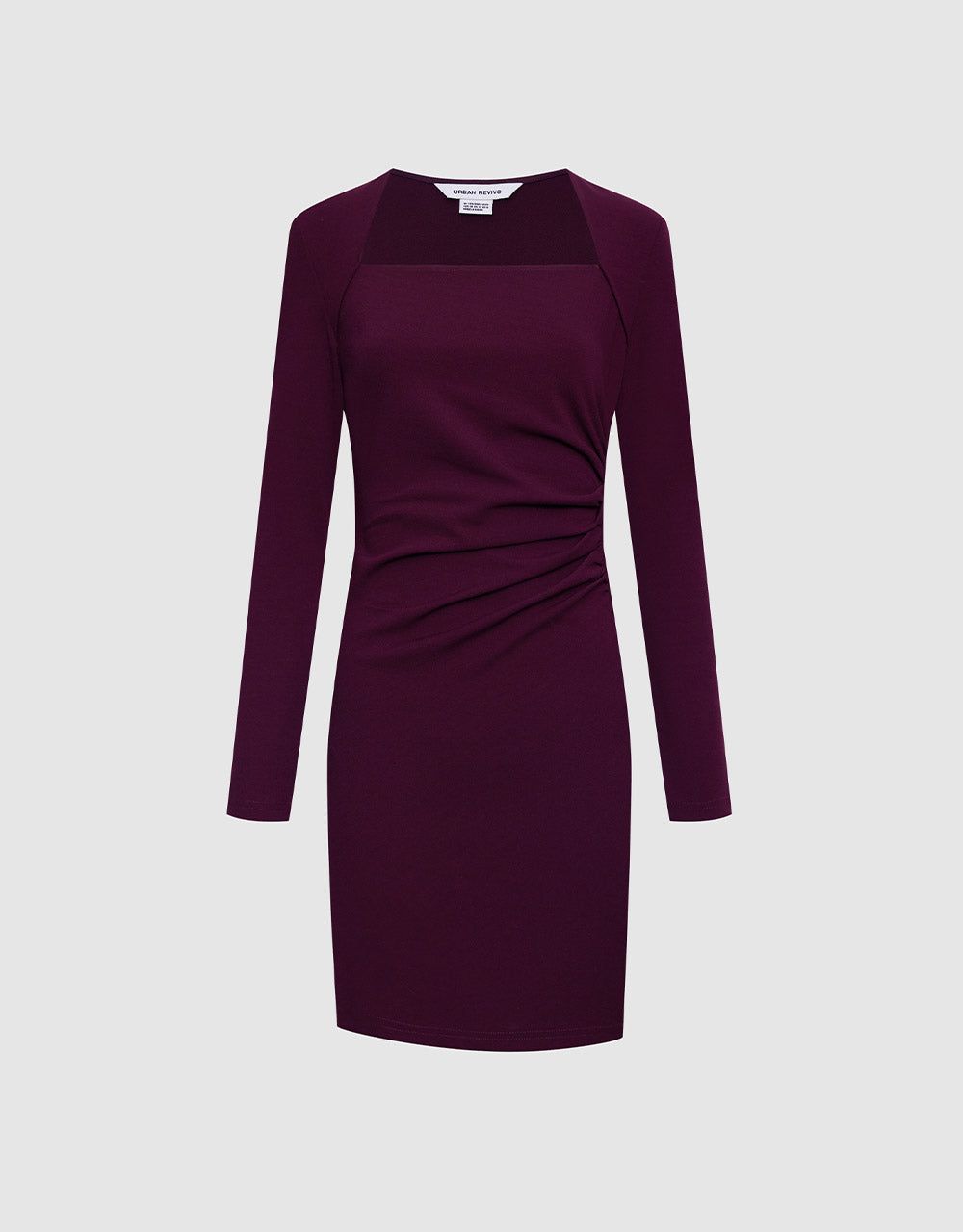 Ruched Front Bodycon Dress sold by Urban Revivo