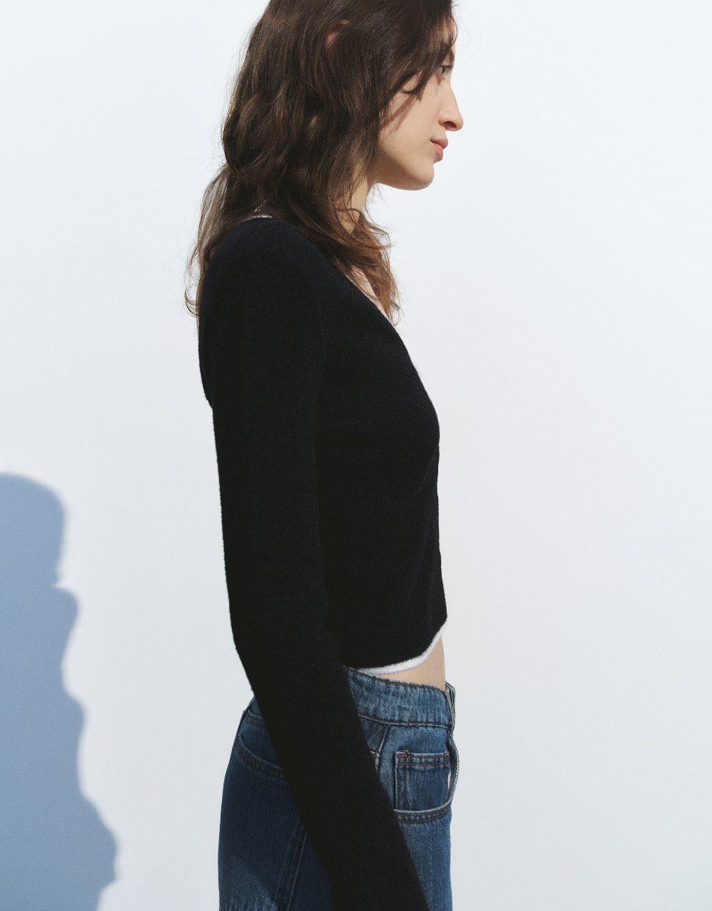 Crew Neck Knitted T-Shirt sold by Urban Revivo product image thumbnail 5