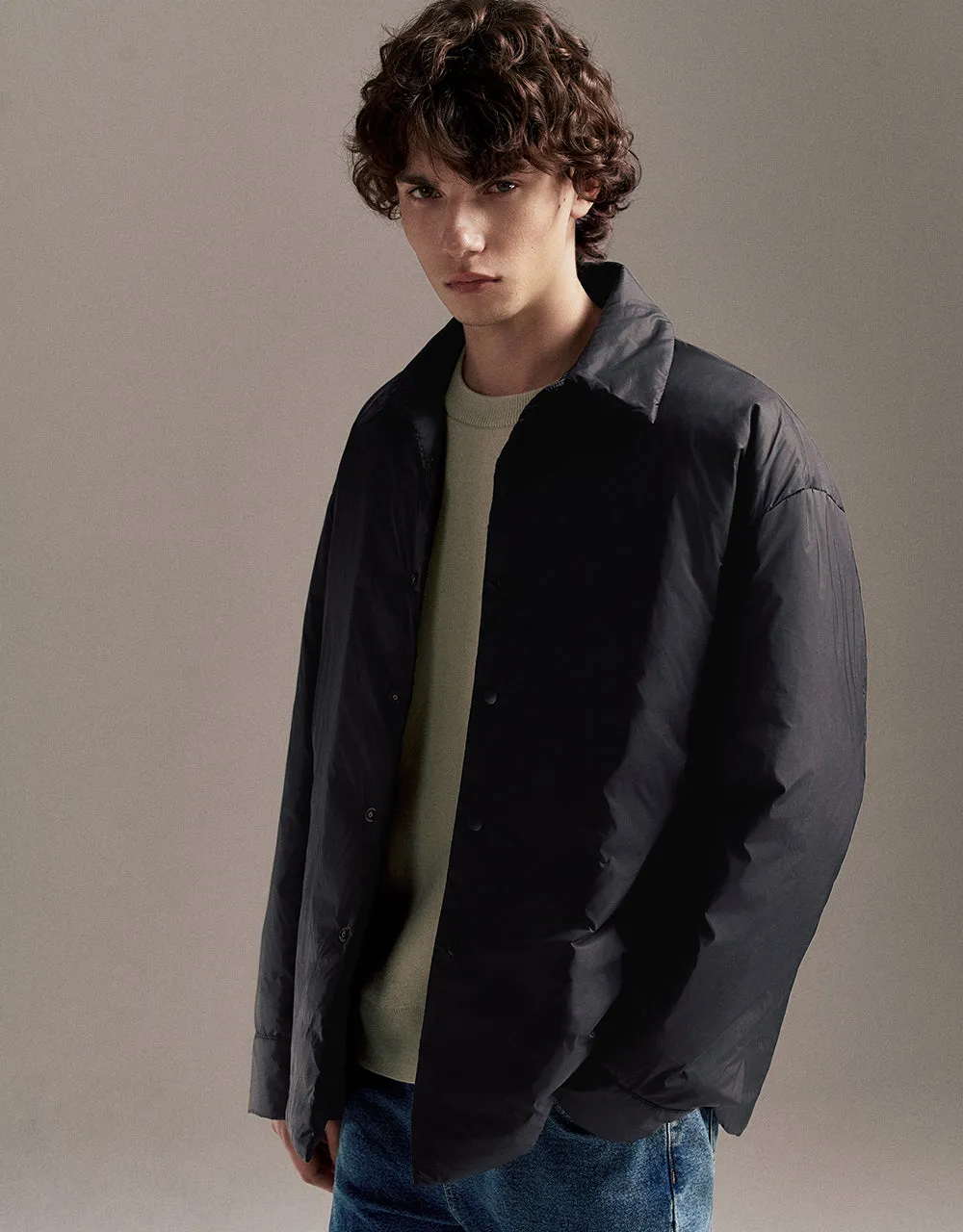 Oversized Down Jacket sold by Urban Revivo product image thumbnail 3