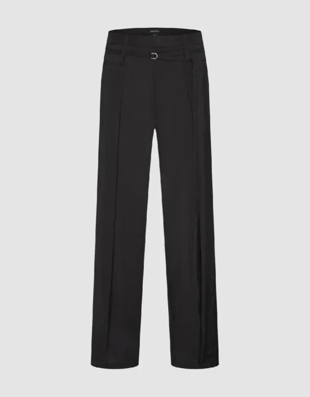 Loose Straight Pants made by Urban Revivo