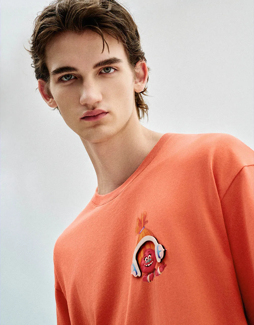 Crew Neck Loose T-Shirt sold by Urban Revivo product image thumbnail 4