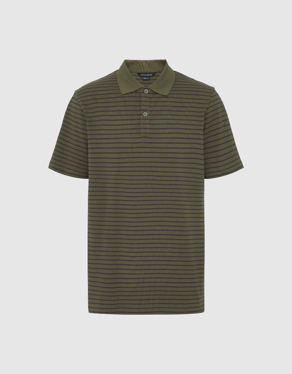 Striped Polo T-Shirt sold by Urban Revivo product image thumbnail 2