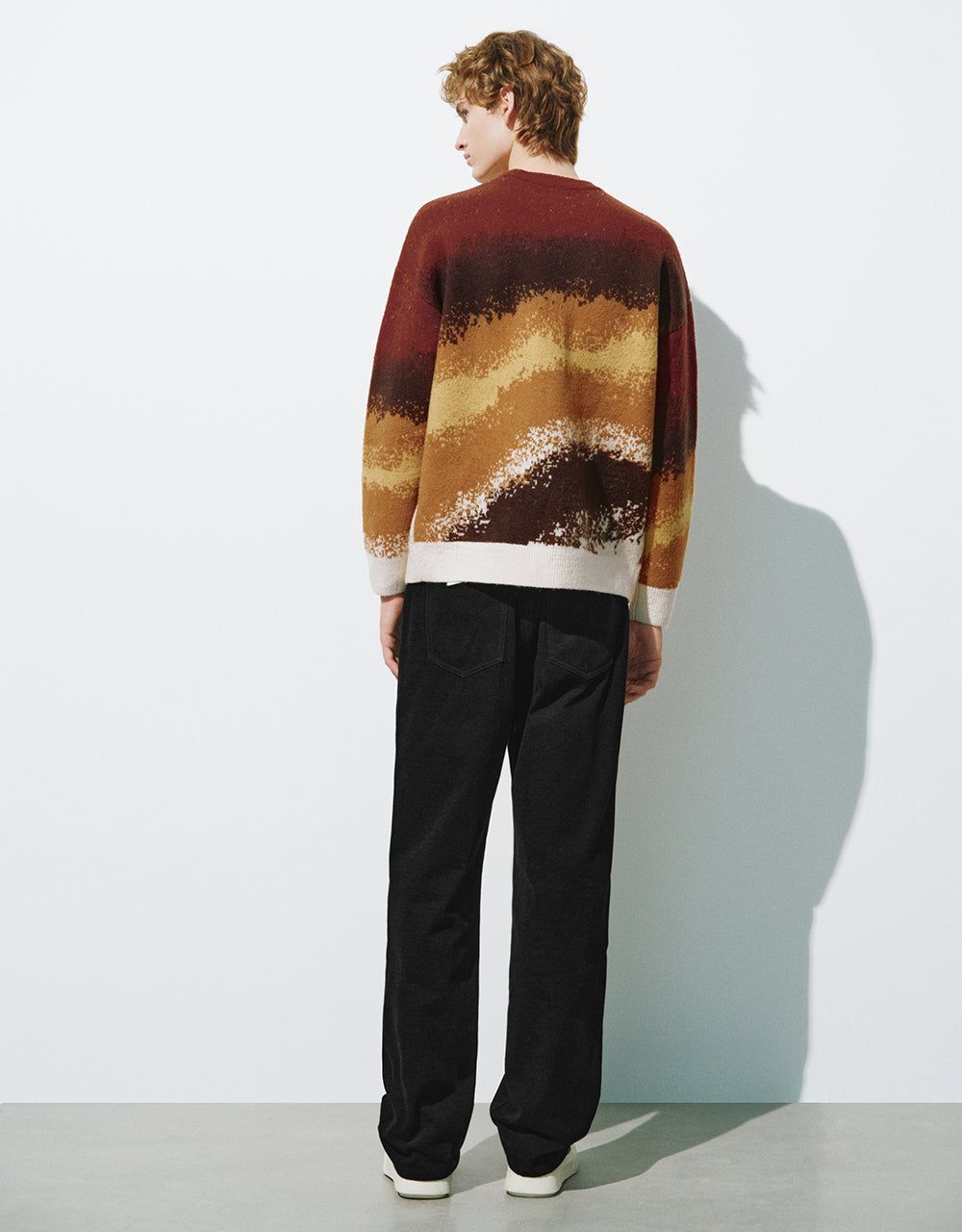 Printed Loose Sweater sold by Urban Revivo product image thumbnail 3