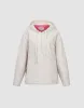 Zip Half Placket Hooded Jacket sold by Urban Revivo