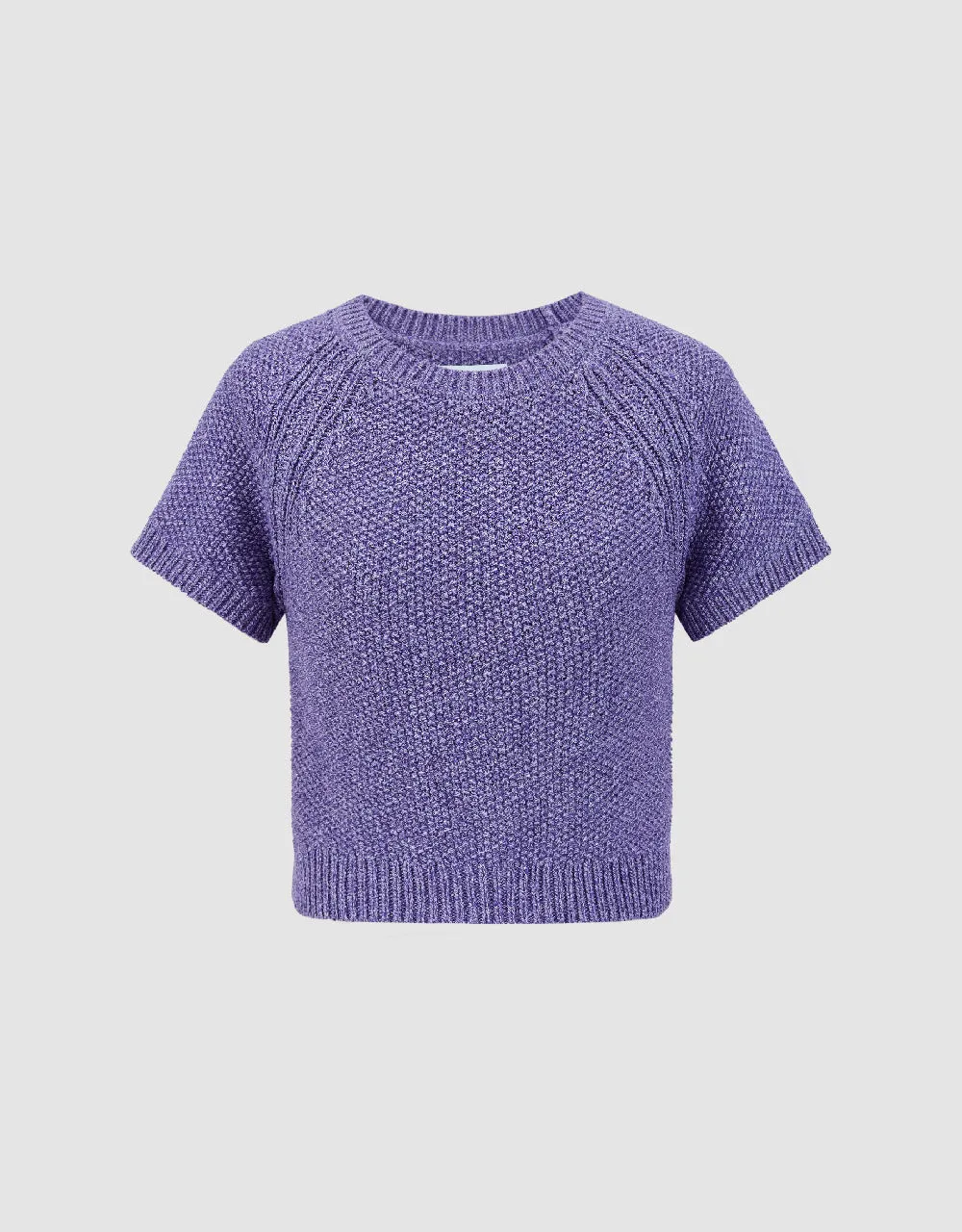 Crew Neck Knitted T-Shirt sold by Urban Revivo product image thumbnail 5