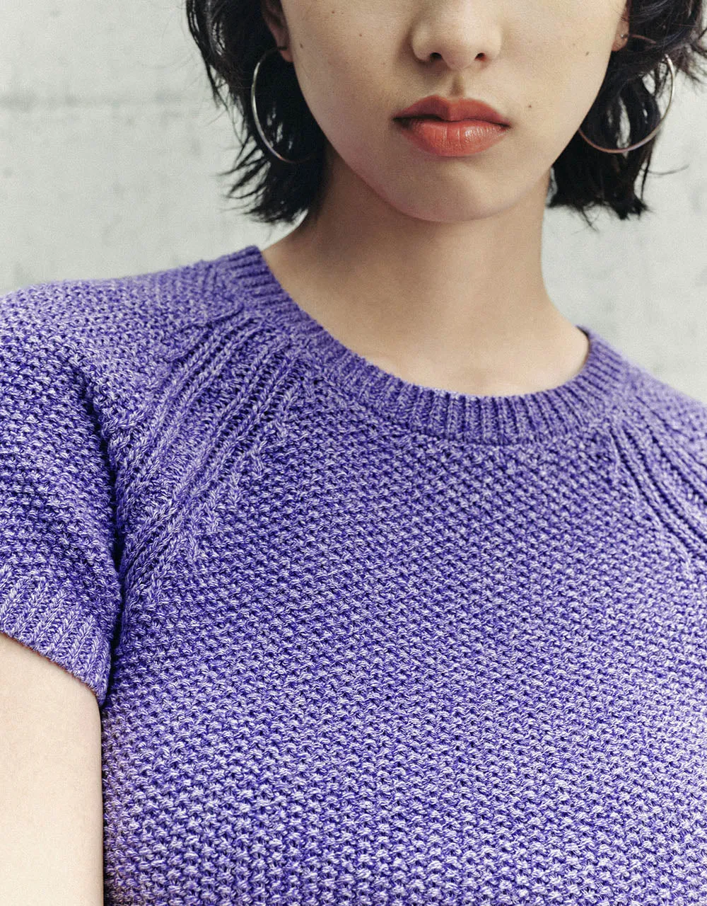 Crew Neck Knitted T-Shirt sold by Urban Revivo product image thumbnail 4