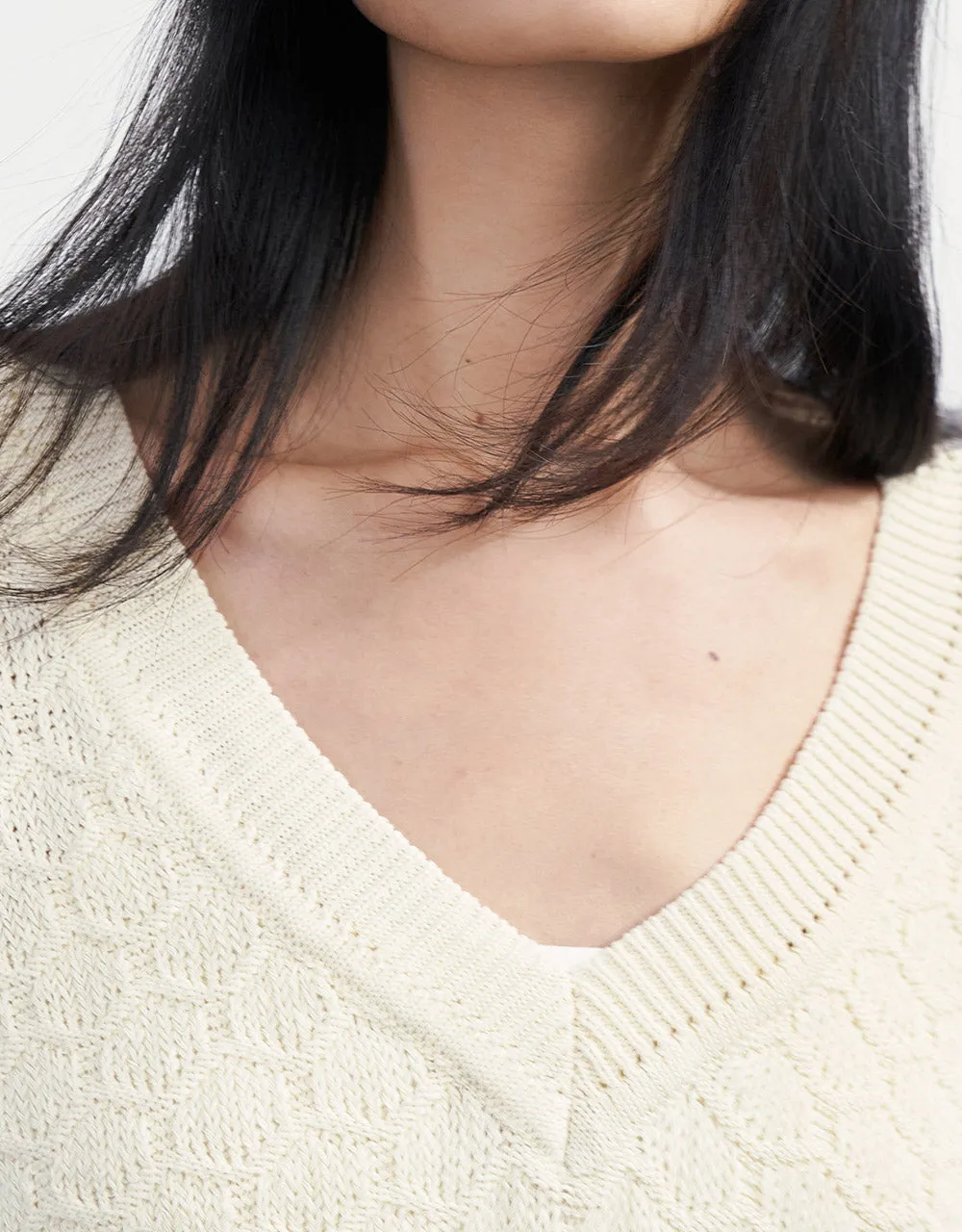 Beaded Sweater Vest sold by Urban Revivo product image thumbnail 3