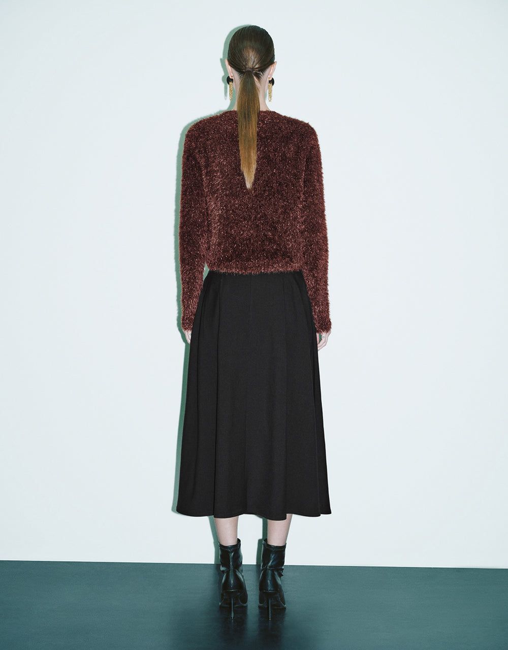 Midi A-Line Skirt sold by Urban Revivo product image thumbnail 5