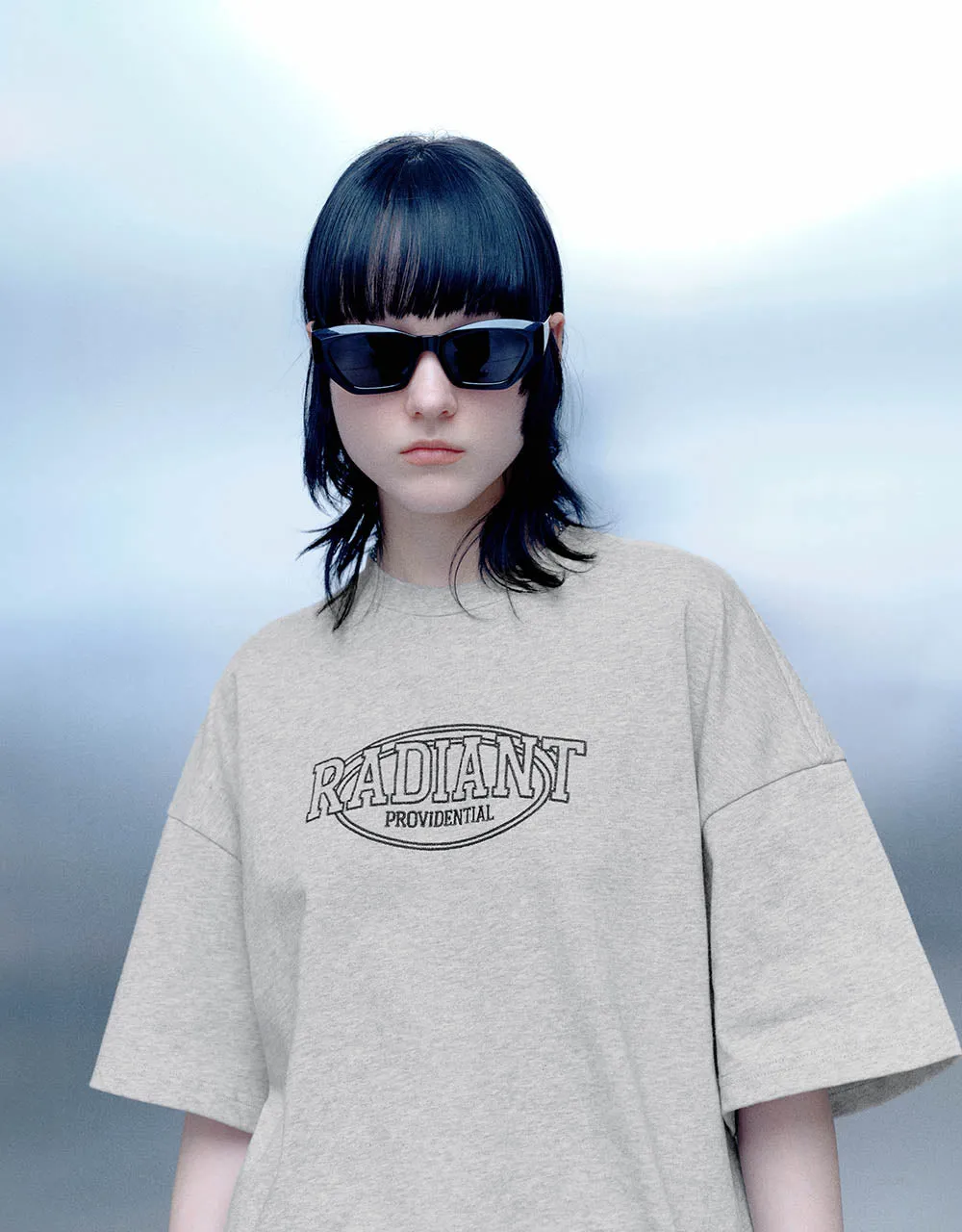 Printed Crew Neck Loose T-Shirt sold by Urban Revivo product image thumbnail 4