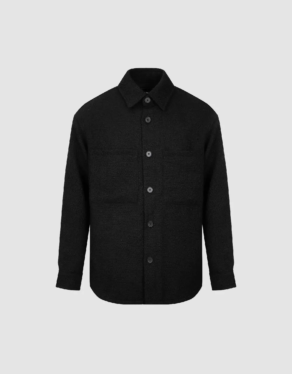 Button Up Straight Jacket sold by Urban Revivo product image thumbnail 2