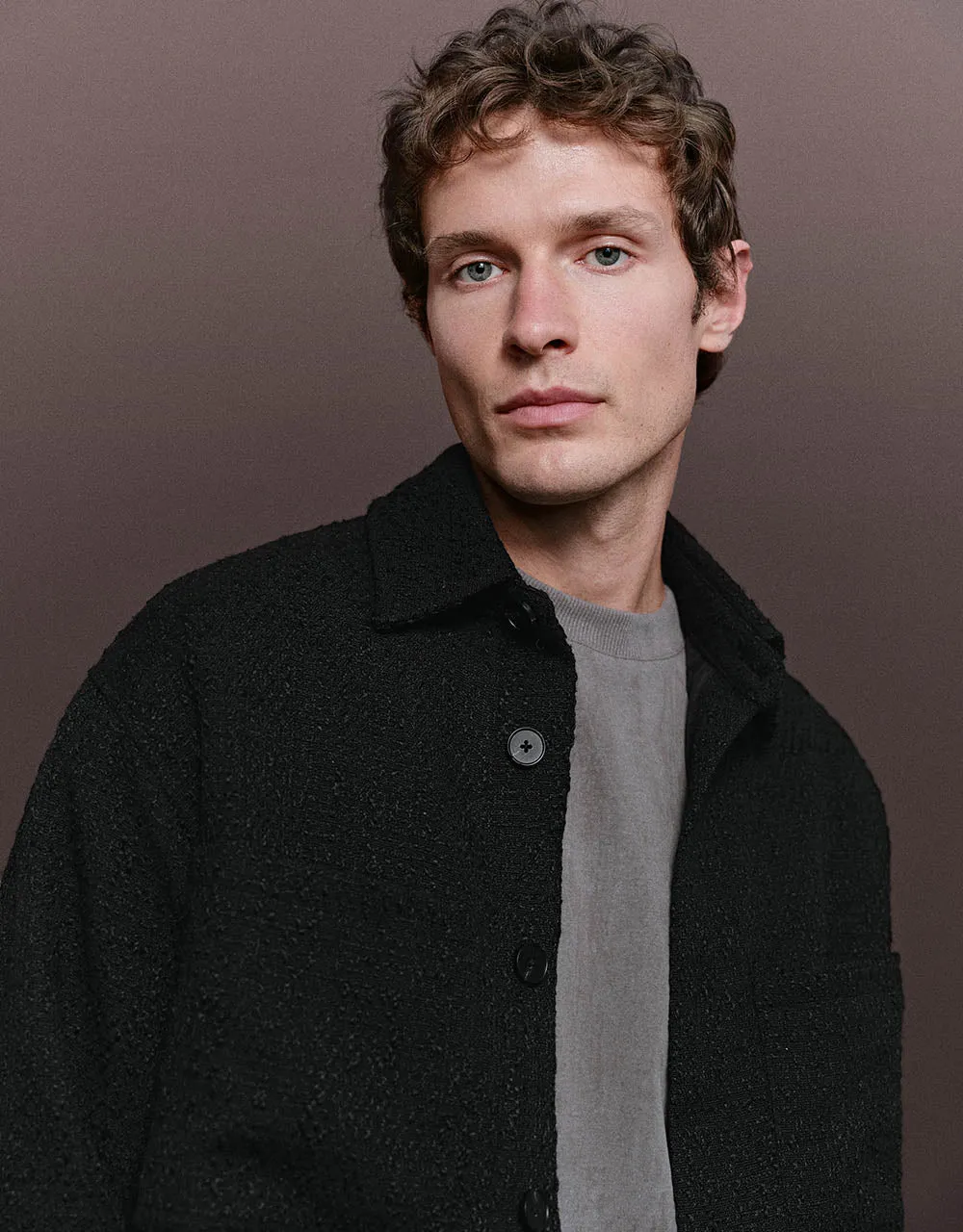 Button Up Straight Jacket sold by Urban Revivo product image thumbnail 4