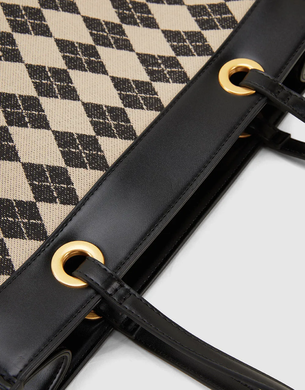Argyle Tote Bag sold by Urban Revivo product image thumbnail 4