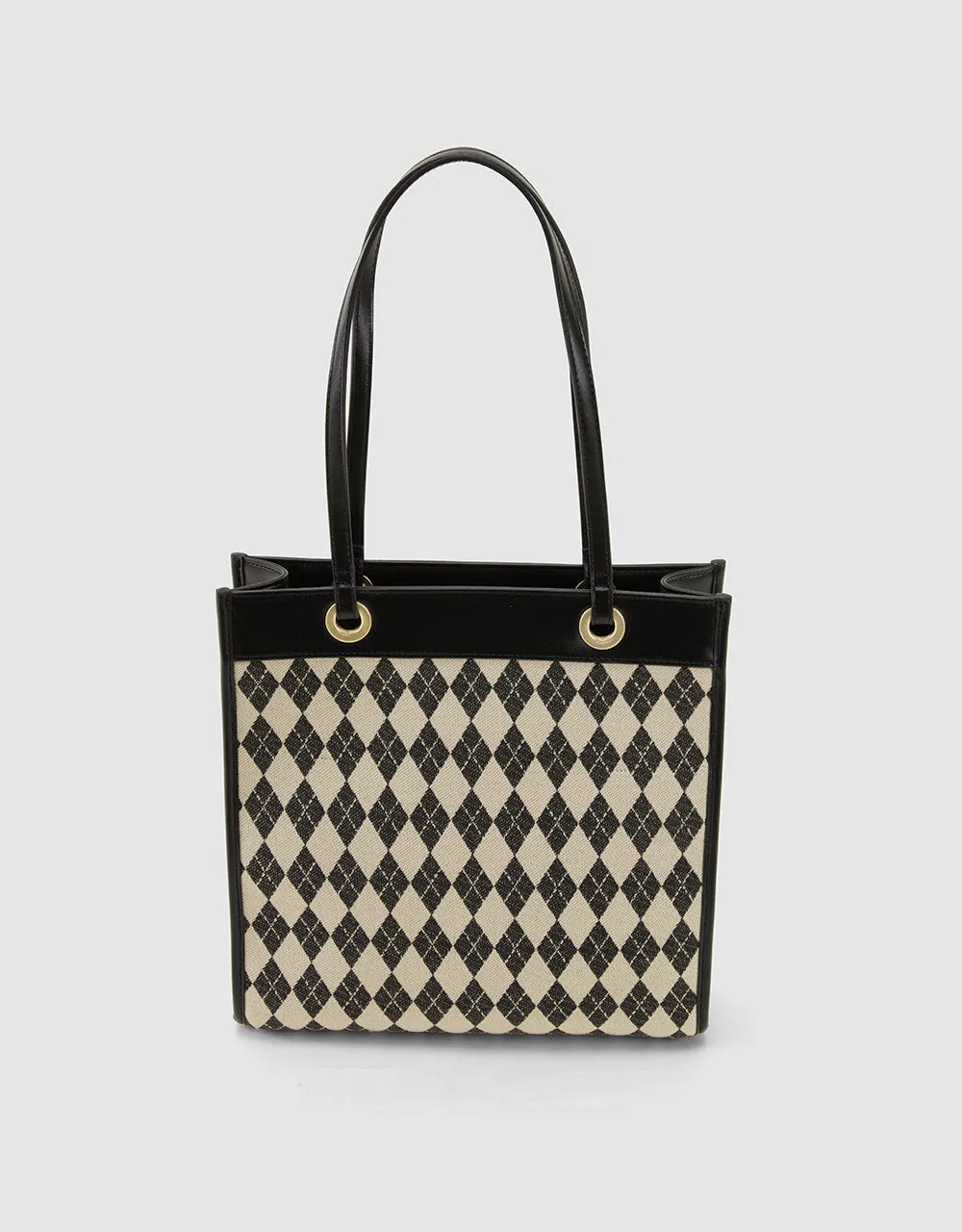 Argyle Tote Bag sold by Urban Revivo product image thumbnail 2