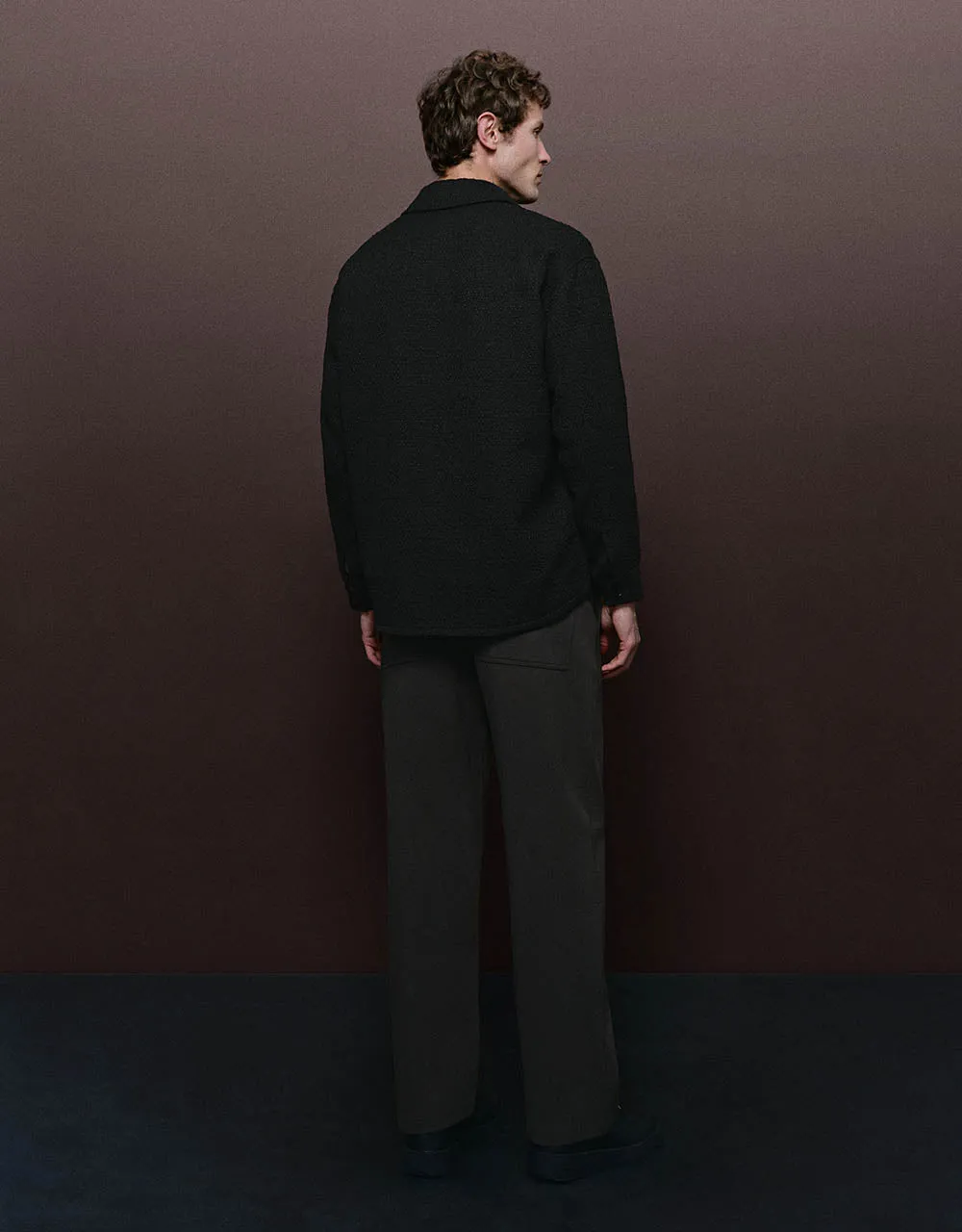 Button Up Straight Jacket sold by Urban Revivo product image thumbnail 5