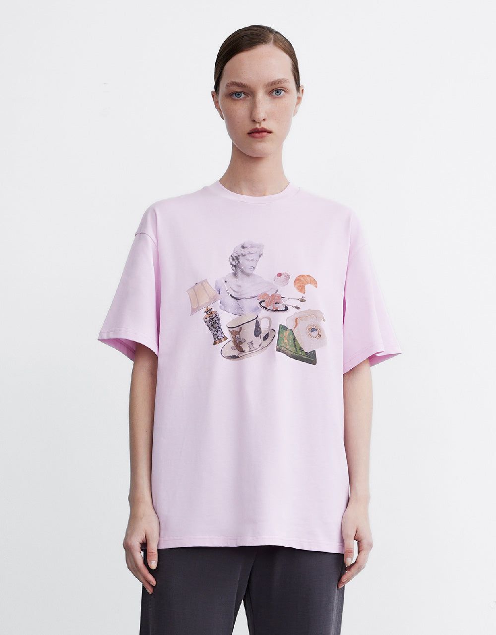 Printed Crew Neck T-Shirt sold by Urban Revivo