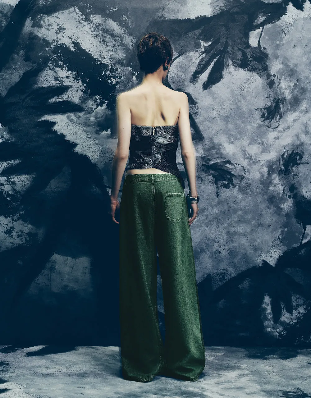 Printed Bandeau Top sold by Urban Revivo product image thumbnail 4