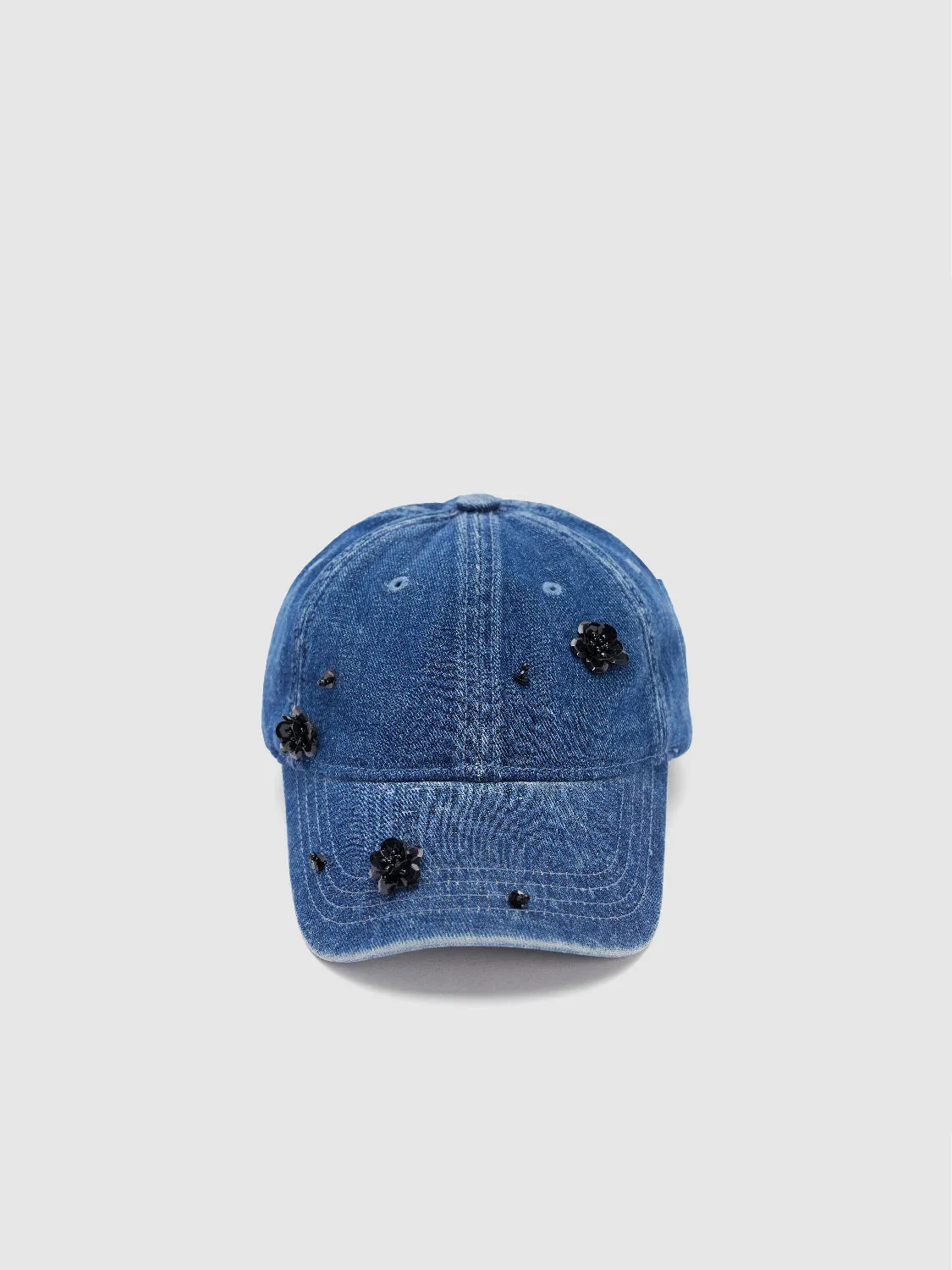 Denim Baseball Cap sold by Urban Revivo
