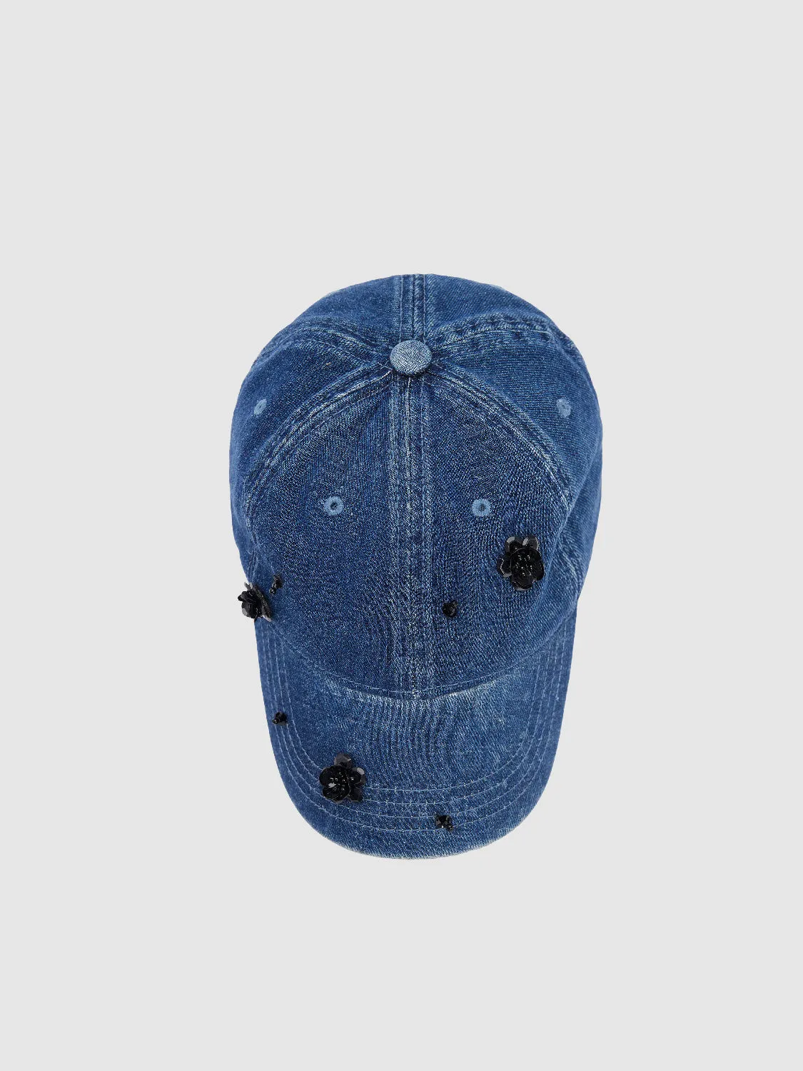 Denim Baseball Cap sold by Urban Revivo product image thumbnail 4