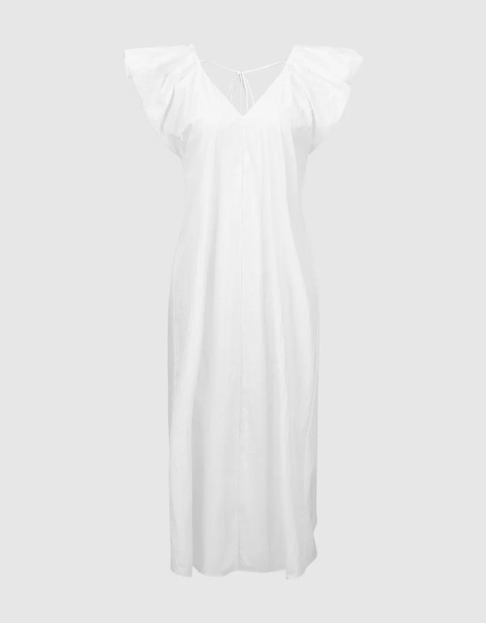 Sleeveless V-Neck A-Line Dress sold by Urban Revivo product image thumbnail 4