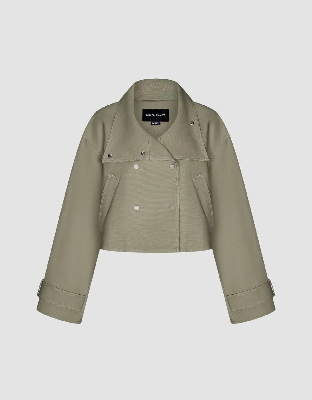 Cropped Straight Jacket sold by Urban Revivo product image thumbnail 2