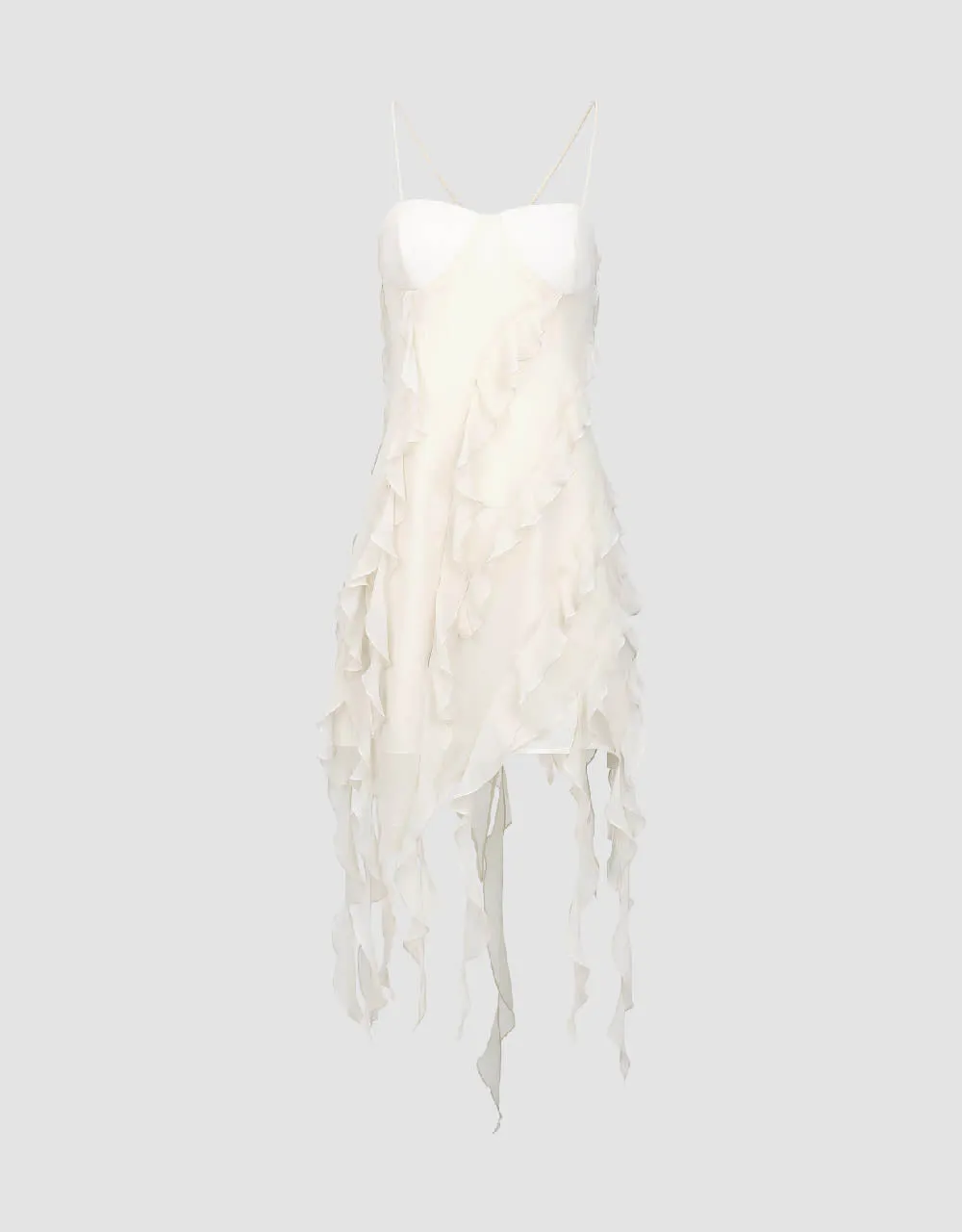Ruffle Skinny Cami Dress sold by Urban Revivo