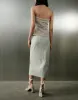 Ruched Bandeau Top sold by Urban Revivo