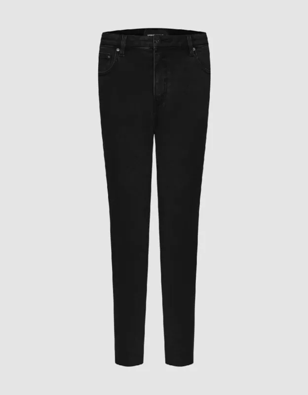 Raw Hem Skinny Jeans sold by Urban Revivo