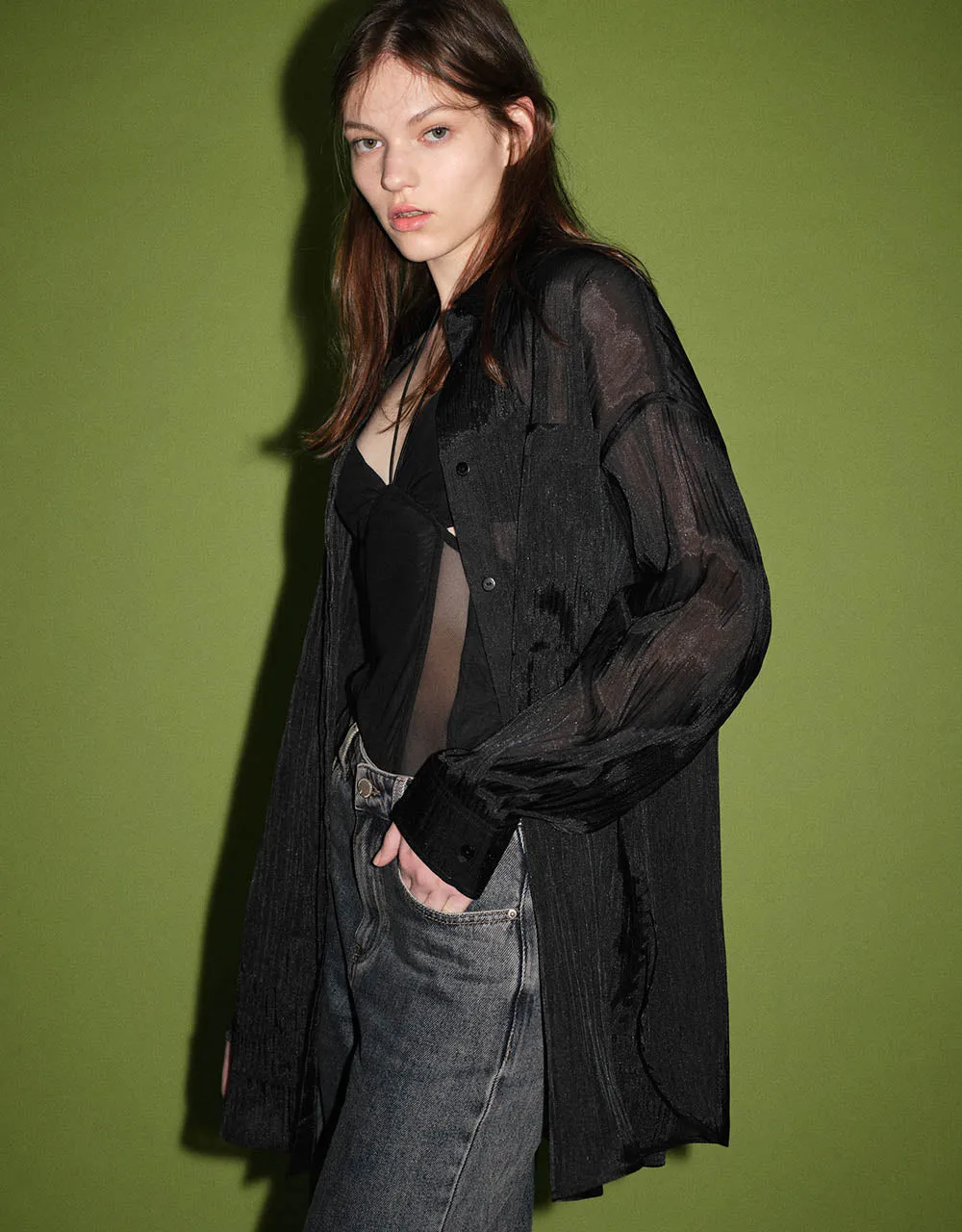 Halter Neck Cut-Out Bodysuit sold by Urban Revivo product image thumbnail 3