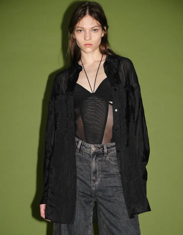 Halter Neck Cut-Out Bodysuit made by Urban Revivo