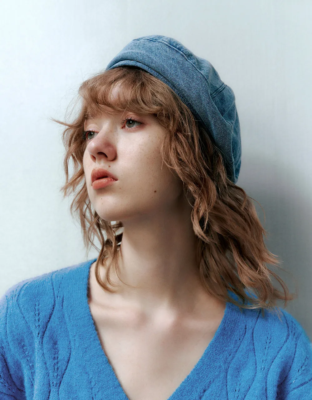 Wave Trim V-Neck Knitted Cardigan sold by Urban Revivo product image thumbnail 4