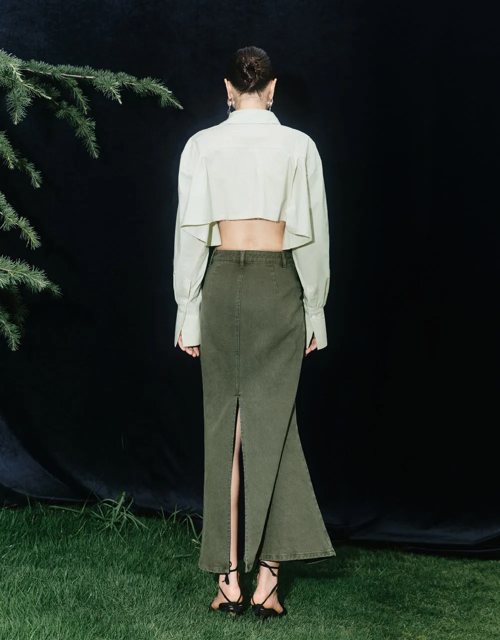 Straight Shirt sold by Urban Revivo product image thumbnail 4