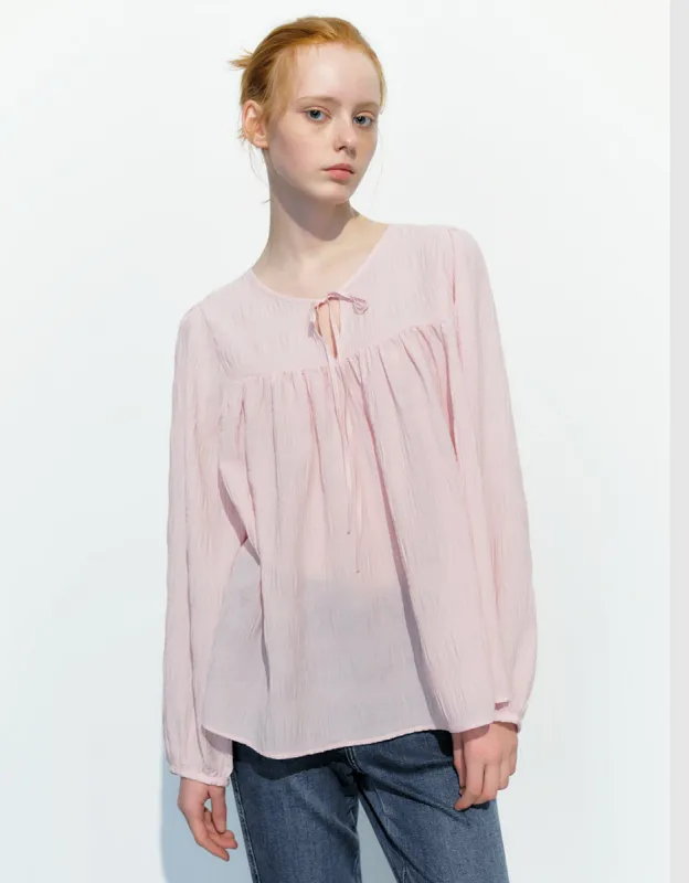 Crew Neck Overhead Shirt sold by Urban Revivo