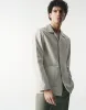 Notch Lapel Straight Jacket sold by Urban Revivo